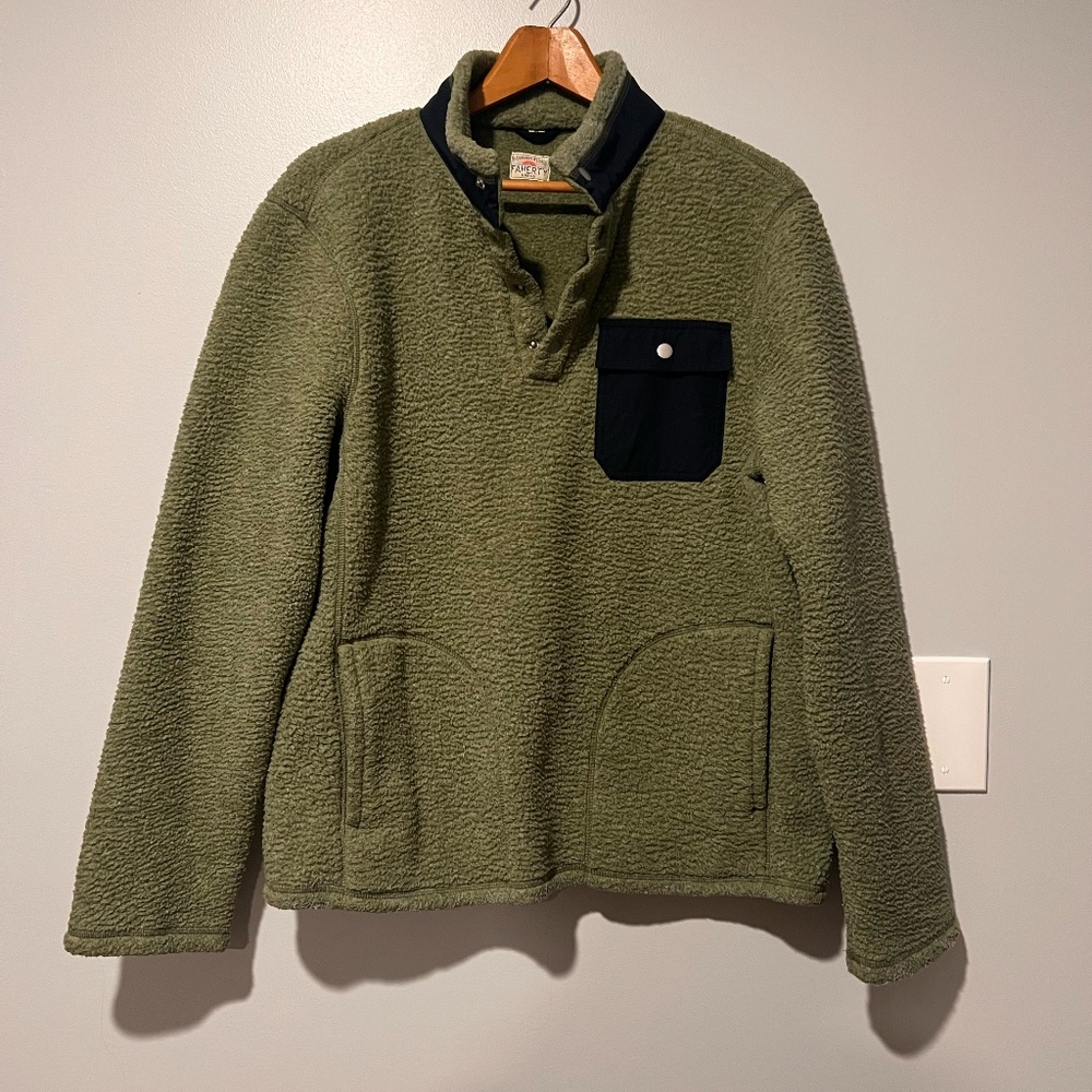 Faherty Fleece Popover